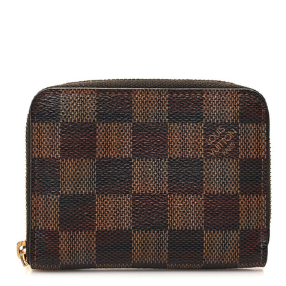 Louis Vuitton Damier Ebene Zippy Coin Purse 1 of 7