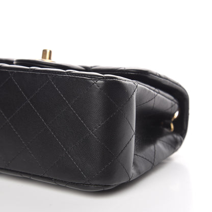 Chanel Lambskin Quilted Mini Square Flap Black 9 of 9