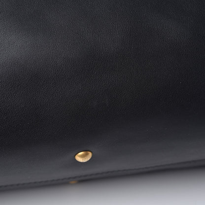 Fendi Vitello Dolce Marmol Large Chameleon Tote Black 12 of 13