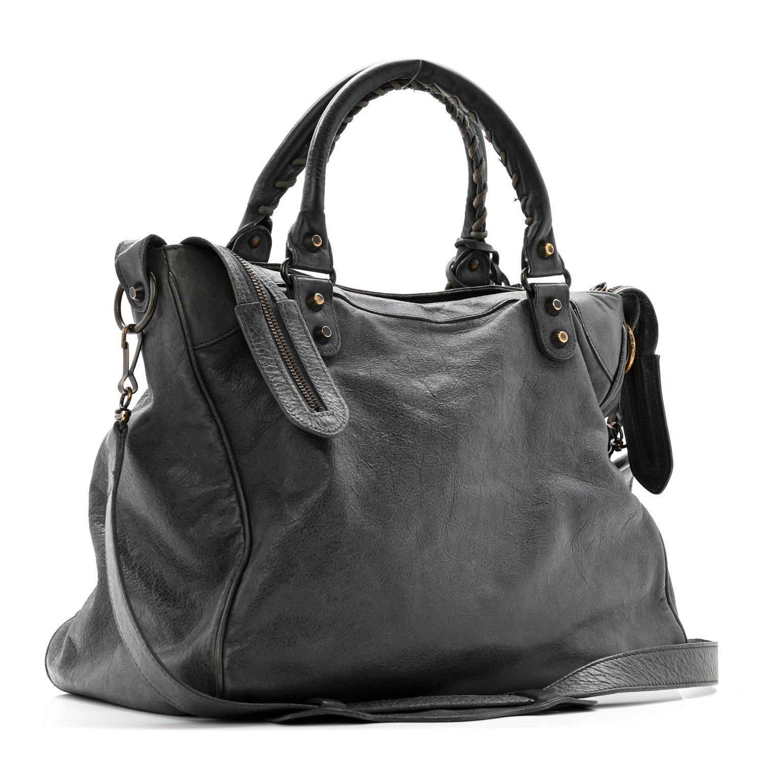 Balenciaga Agneau Classic Hardware Velo Anthracite 4 of 17