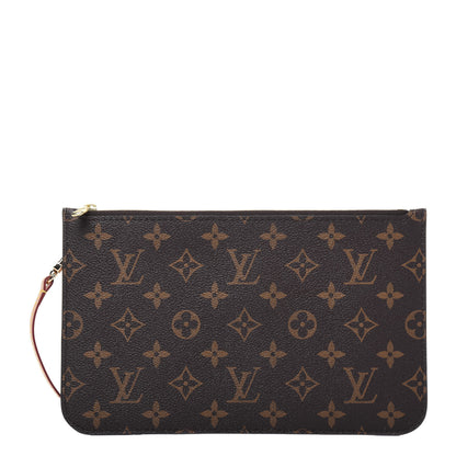 Louis Vuitton Monogram Neverfull MM GM Pochette 1 of 10