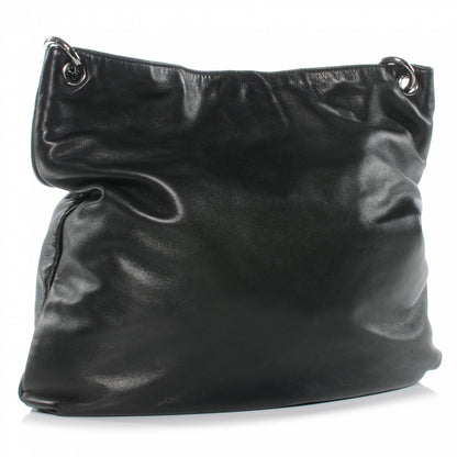 Chanel Lambskin Soft and Chain Large Hobo Black 3 of 7