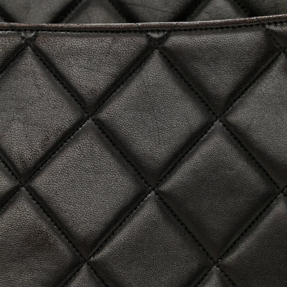 Chanel Lambskin Quilted Shoulder Bag Black 14 of 20