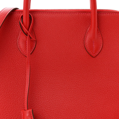 Hermes Taurillon Novillo 1923 Bolide 30 Geranium 8 of 11