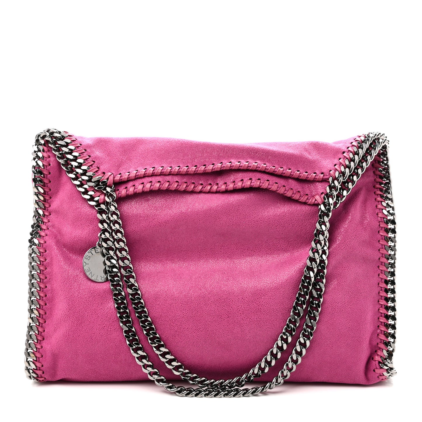 Shaggy Deer Small Falabella Tote Pink