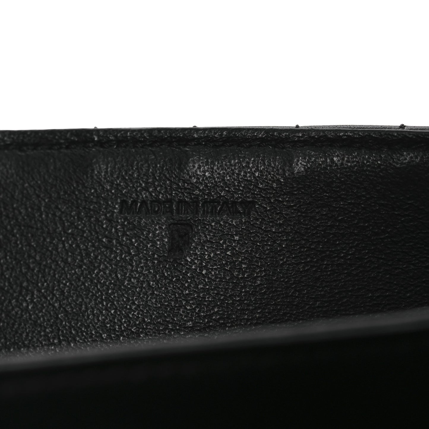 Calfskin Quilted Medium C Bag Black