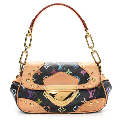 Louis Vuitton Monogram Multicolor Marilyn Black 1 of 10