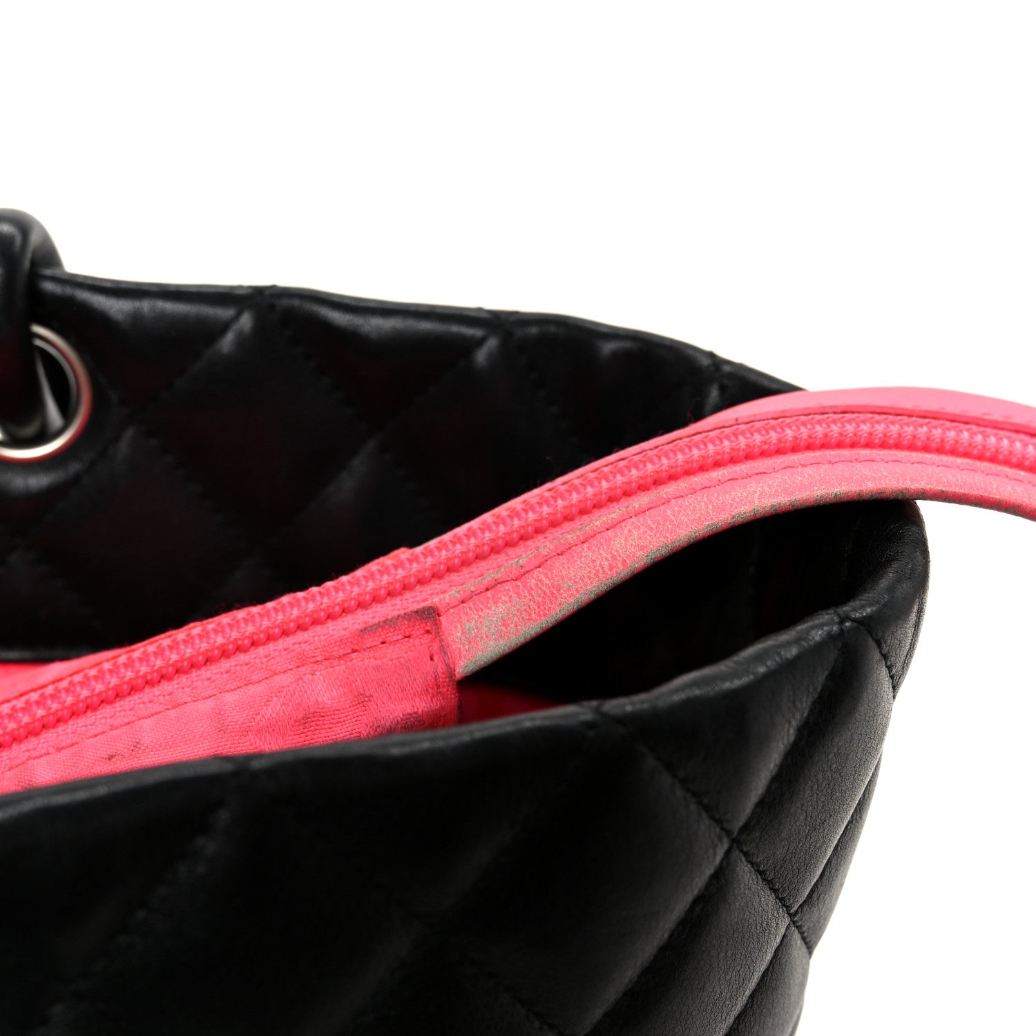 Chanel Calfskin Quilted Large Cambon Tote Black 12 of 13