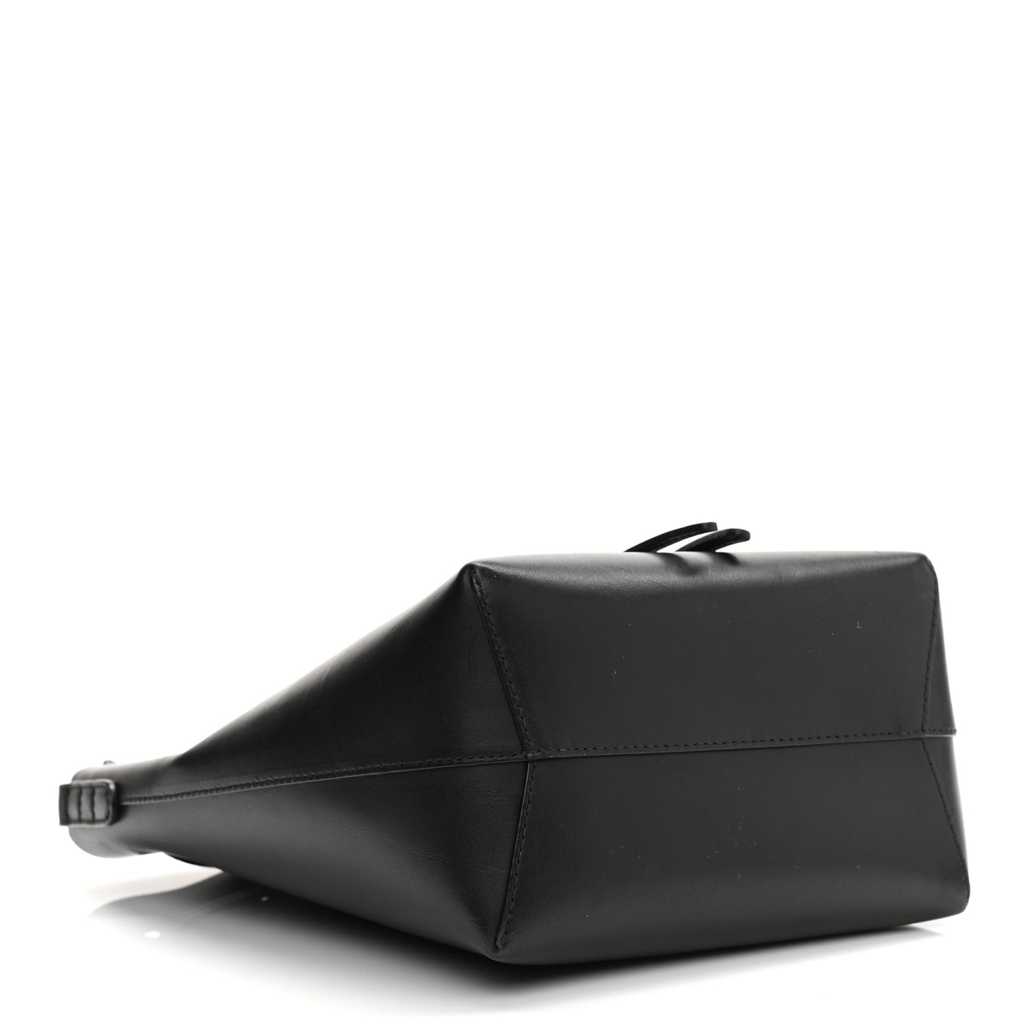 Calfskin Mini Bucket Bag Black Ballerina