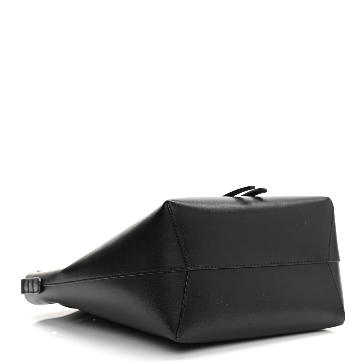 Mansur Gavriel Calfskin Mini Bucket Bag Black Ballerina 4 of 15