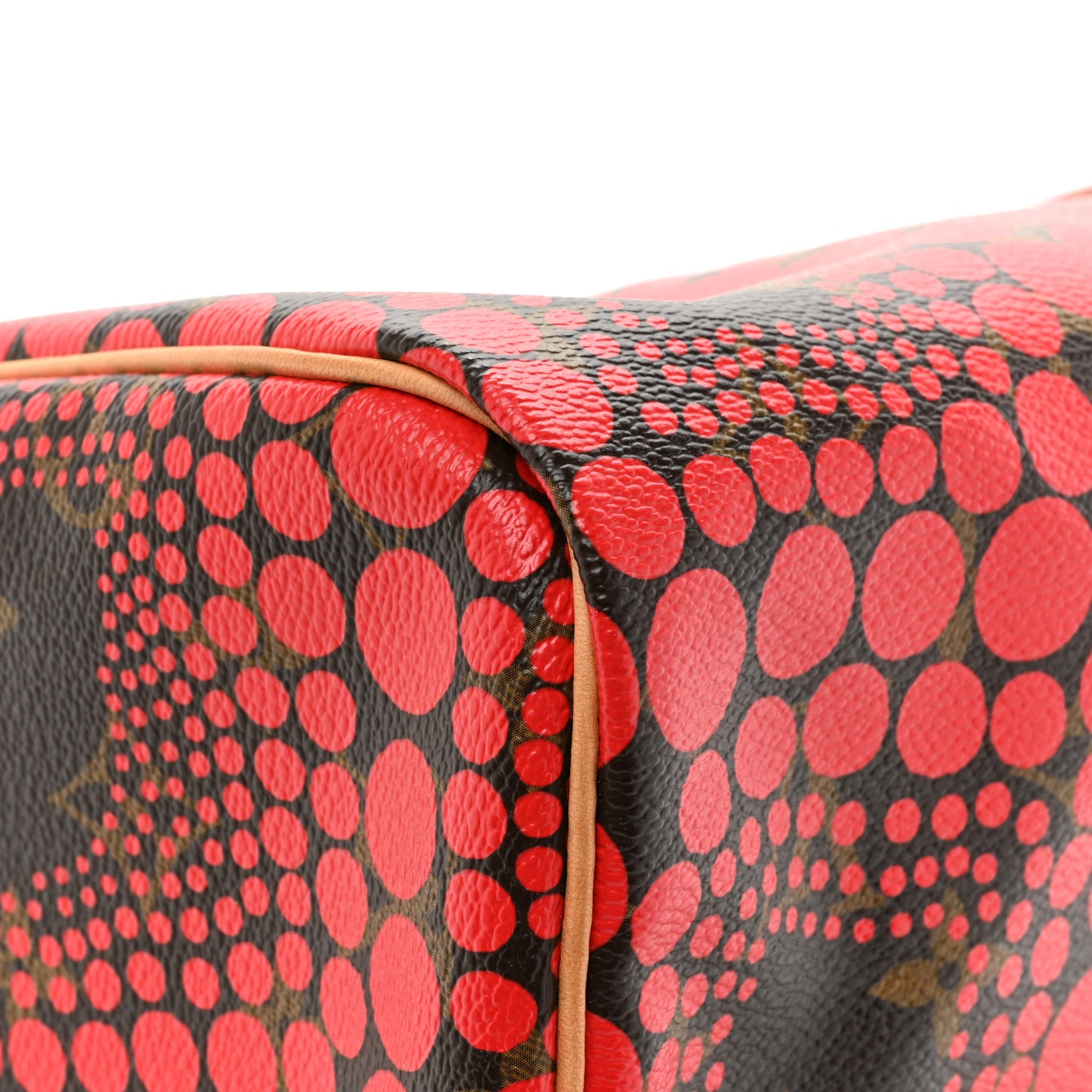 Monogram Kusama Town Speedy 30 Red
