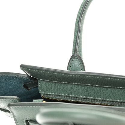 Mulberry Small Classic Grain Mini Zipped Bayswater Antique Blue 13 of 17