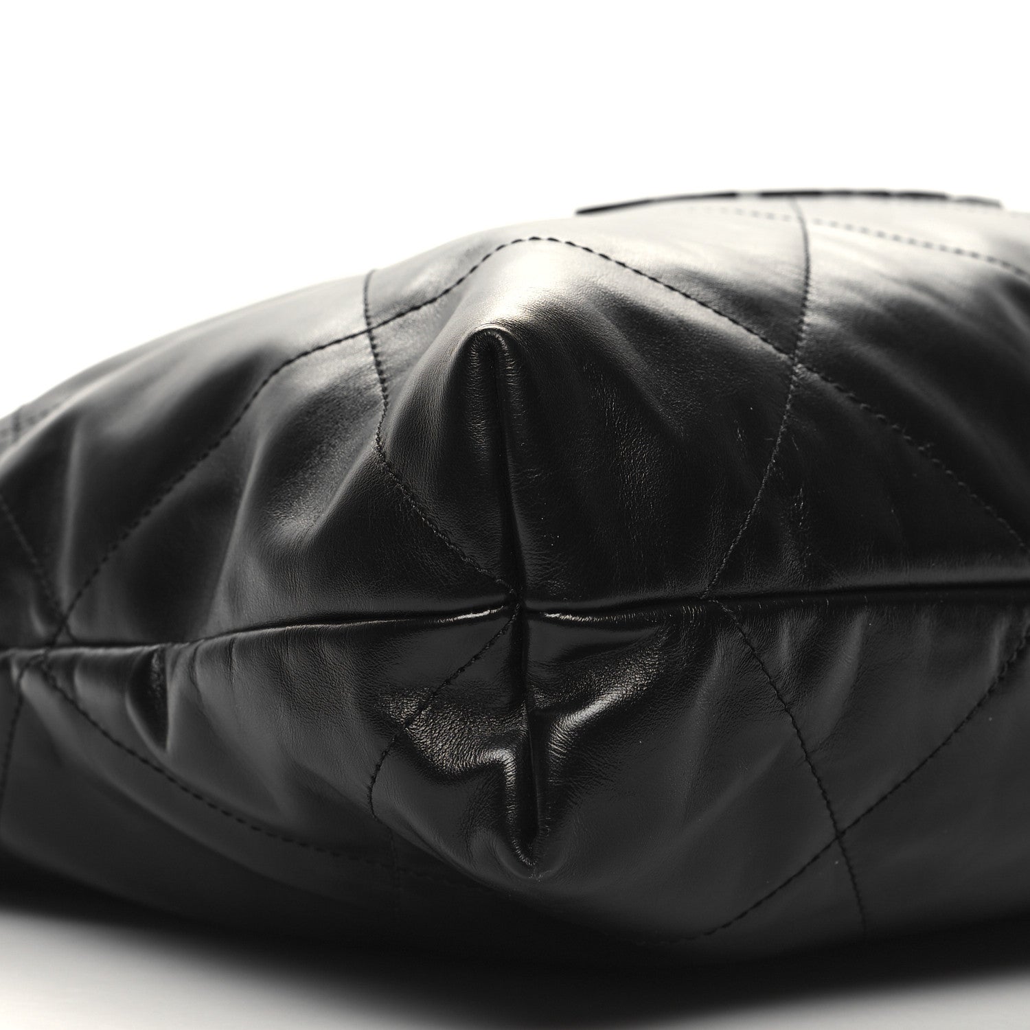 Chanel Shiny Calfskin Quilted Chanel 22 So Black 11 of 13