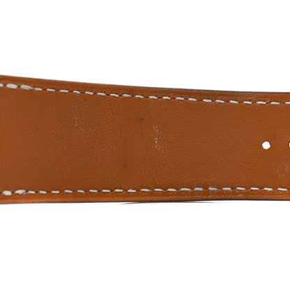 Hermes Barenia 44mm Apple Watch Single Tour Band Fauve 7 of 12