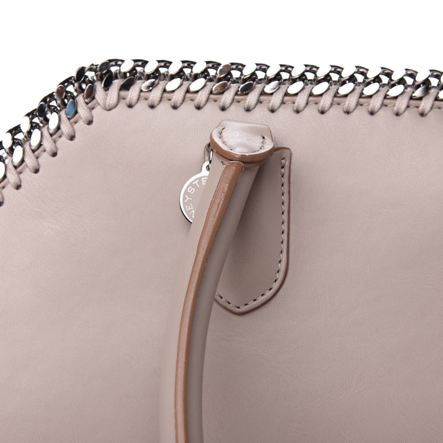 Eco Alter Nappa Falabella Box Top Handle Bag Taupe
