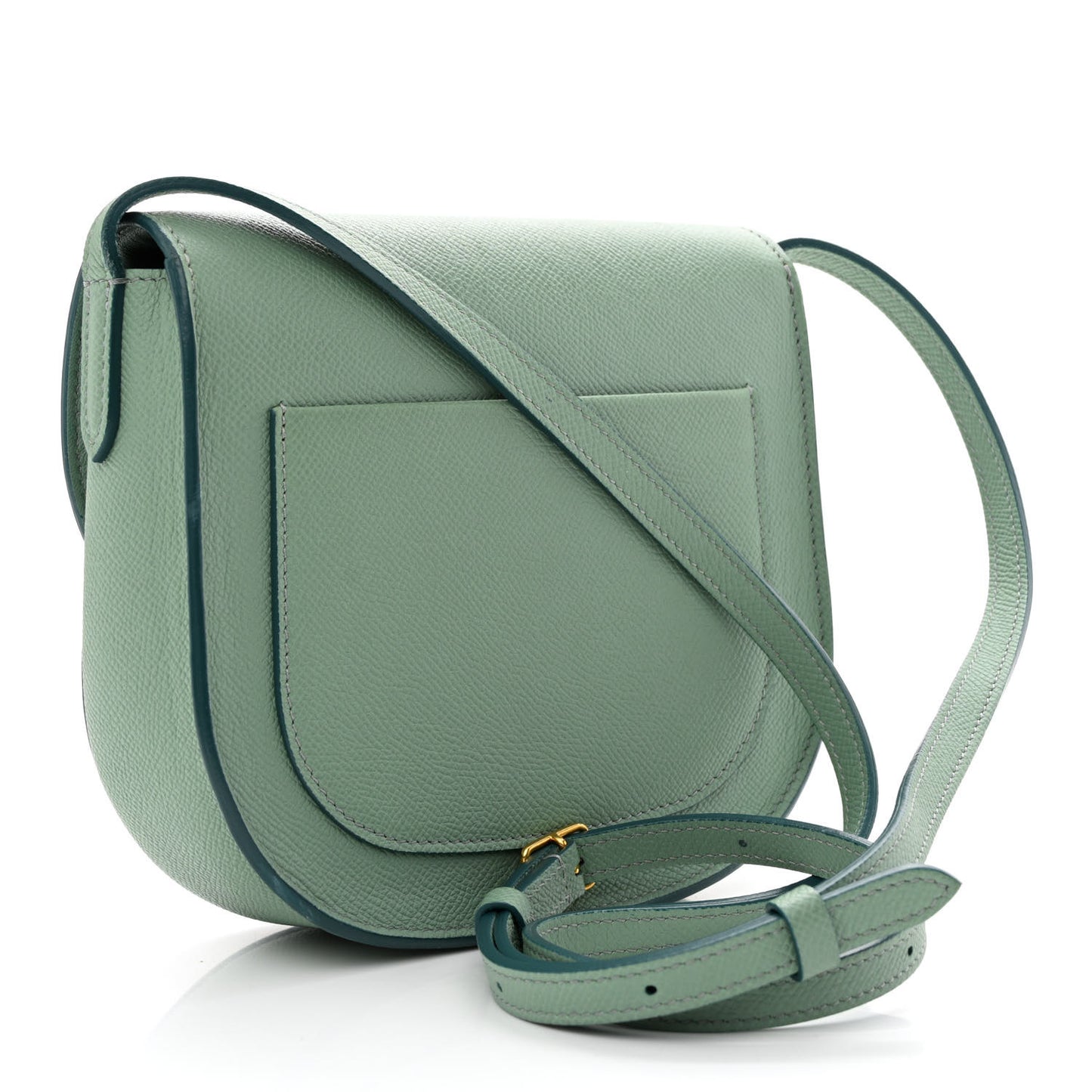 Baby Grained Calfskin Small Trotteur Jade