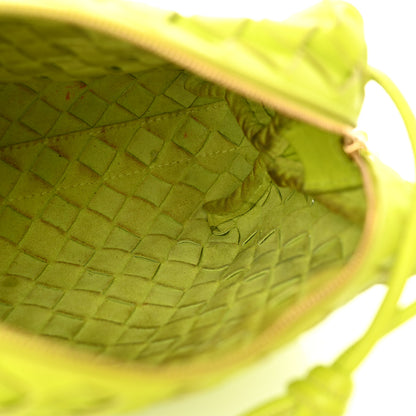 Bottega Veneta Nappa Intrecciato Small Loop Camera Bag Acid Kiwi 11 of 16