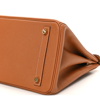 Hermes Epsom BIRKIN 30 Gold 10 of 10