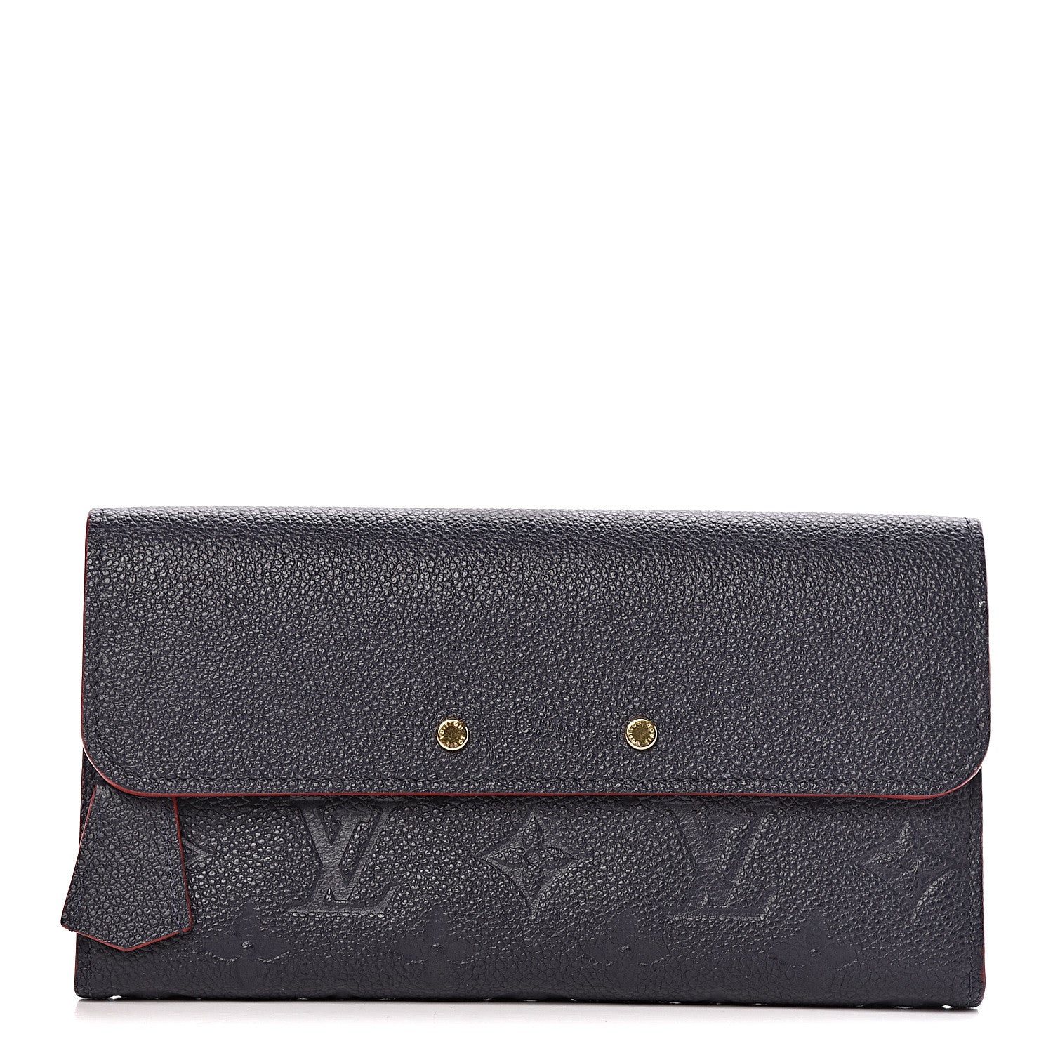 Louis Vuitton Empreinte Pont-Neuf Wallet Marine Rouge 1 of 8