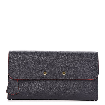 Louis Vuitton Empreinte Pont-Neuf Wallet Marine Rouge 1 of 8