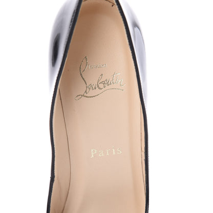 Christian Louboutin Patent Pigalle Plato 120 Pumps 36 Black 6 of 9
