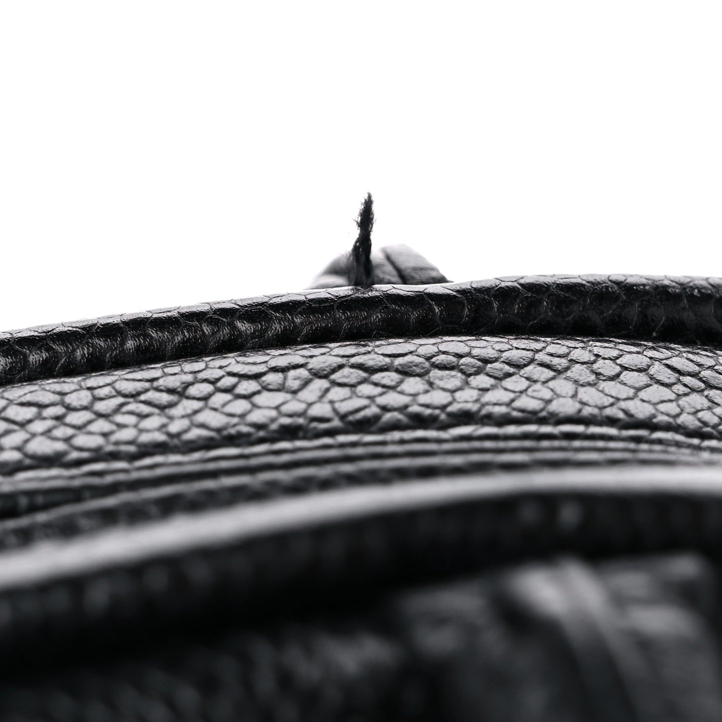 Caviar Quilted Small Bowler Black