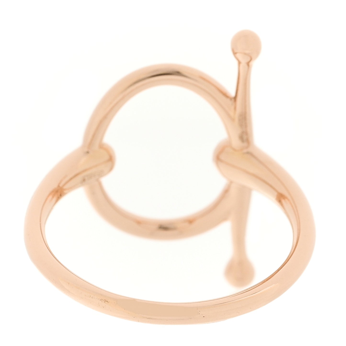18K Rose Gold PM Filet D'Or Ring 53 6.5