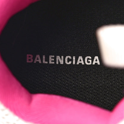 Balenciaga Mesh Rubber Bi-Color Womens Track Sneakers 39 White Fluo Pink 8 of 12