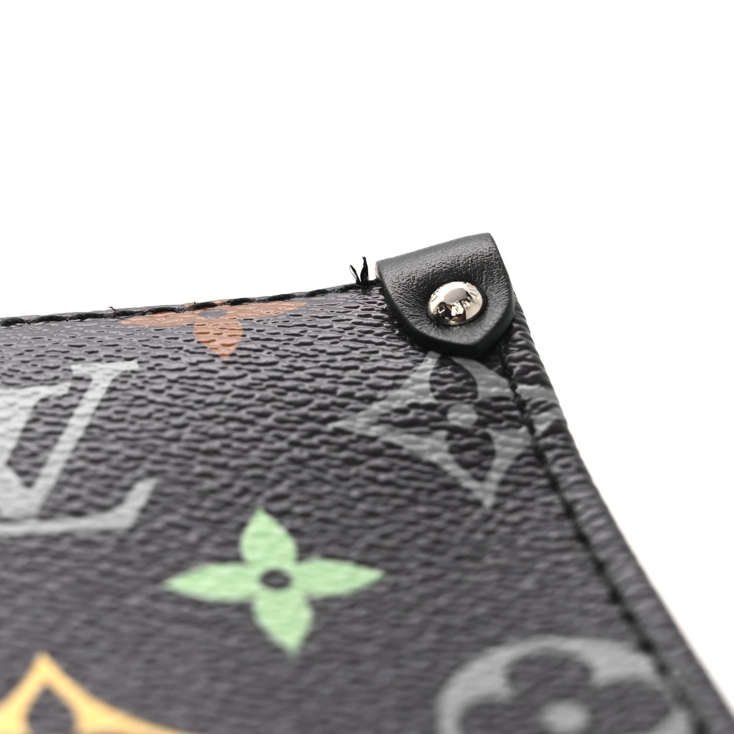 LV X TM Monogram Multicolor OnTheGo East West Black