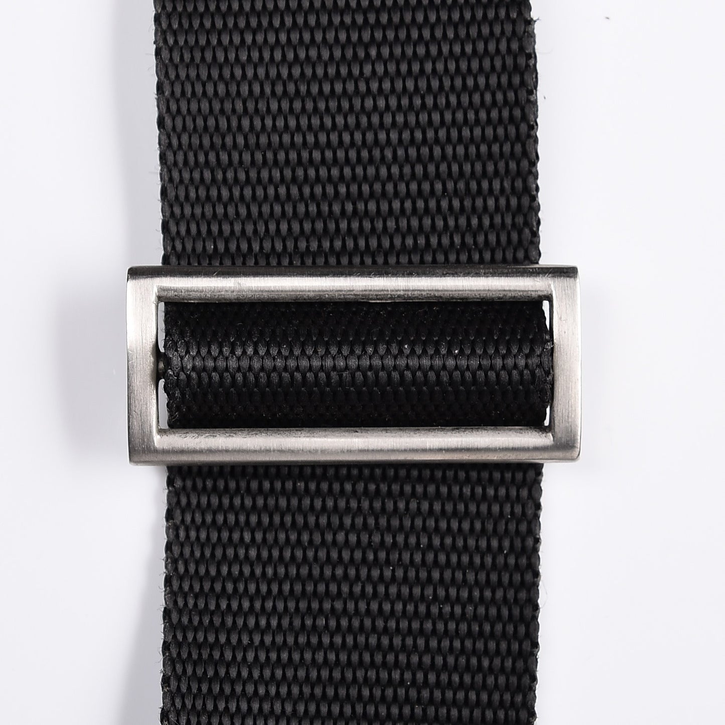 Nylon Vela Messenger Bag Black