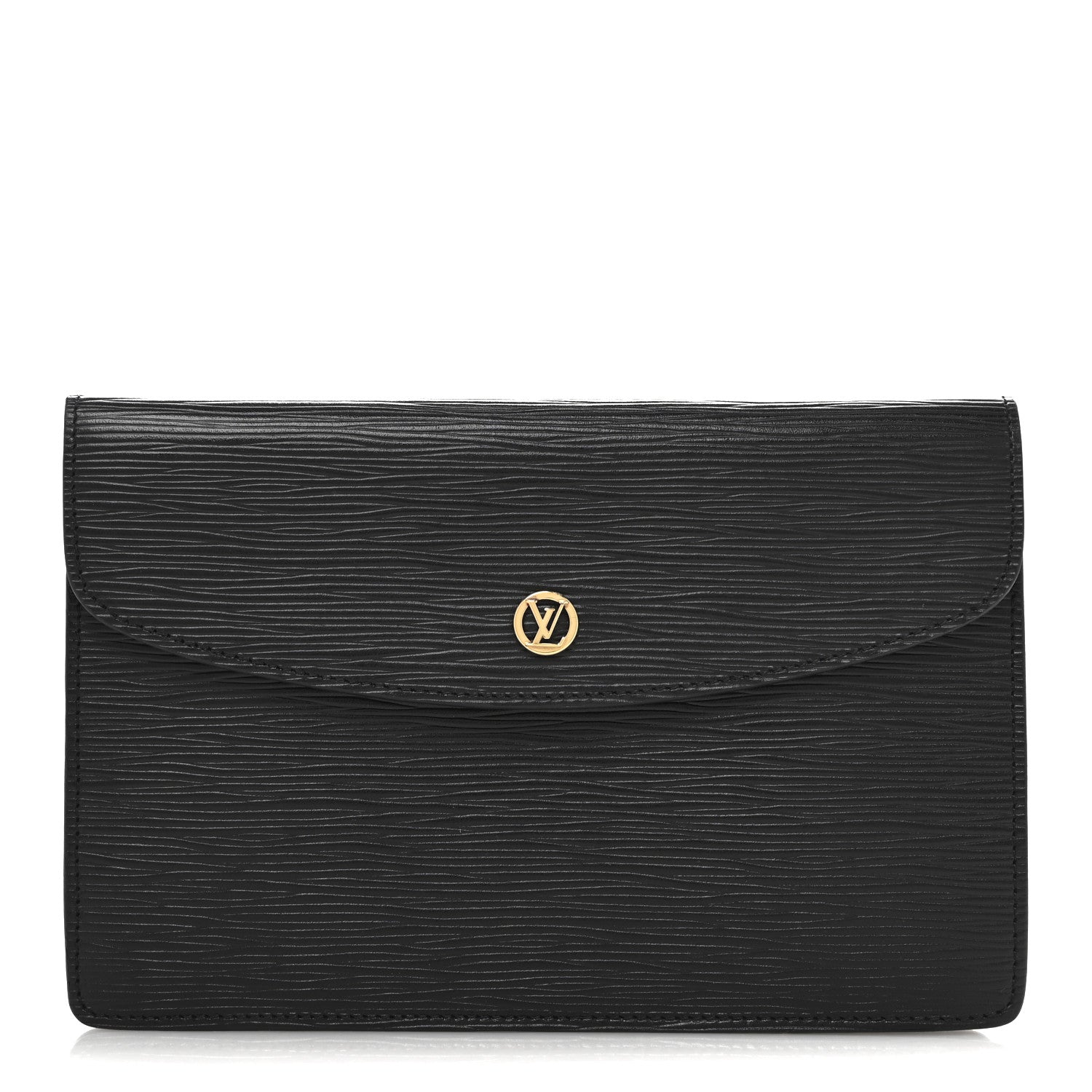 Louis Vuitton Epi Montaigne Clutch PM Black 1 of 14