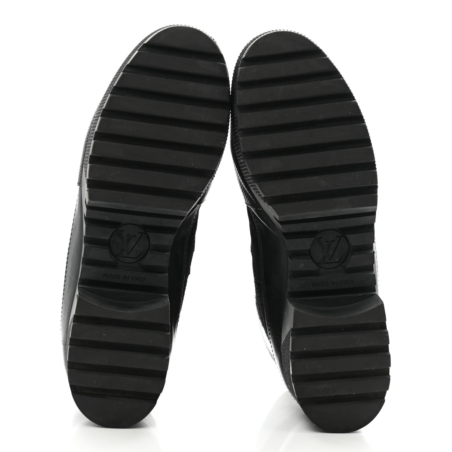 Louis Vuitton Suede Calfskin Monogram LV Black Heart Laureate Platform Desert Boots 41 Black 6 of 13