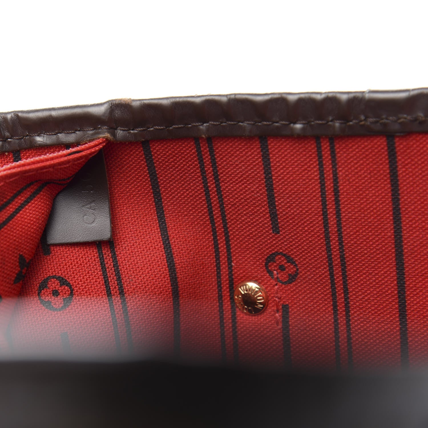 Louis Vuitton Damier Ebene Neverfull MM 7 of 14