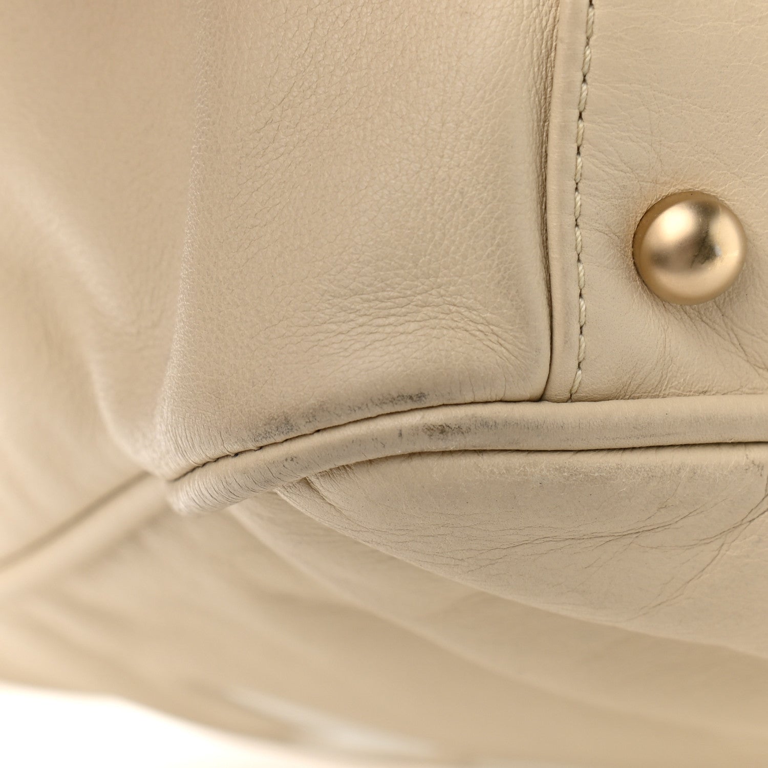 Chanel Lambskin Camellia Tote Beige 11 of 14