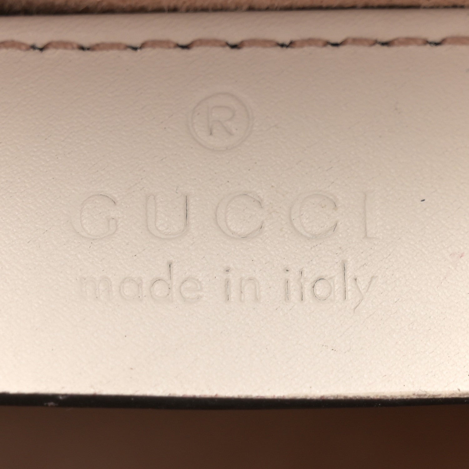 Gucci Calfskin Mini Sylvie Chain Shoulder Bag White 6 of 12