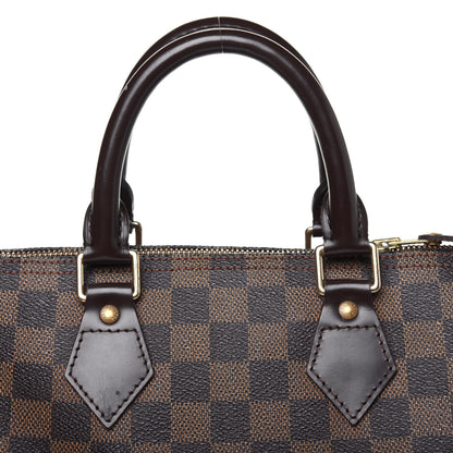 Louis Vuitton Damier Ebene Speedy 25 17 of 18