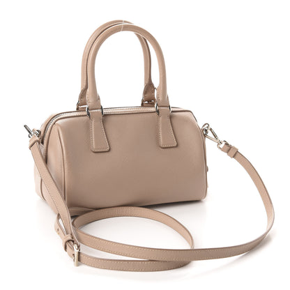 Prada Saffiano Lux Mini Convertible Bowler Cammeo 3 of 11