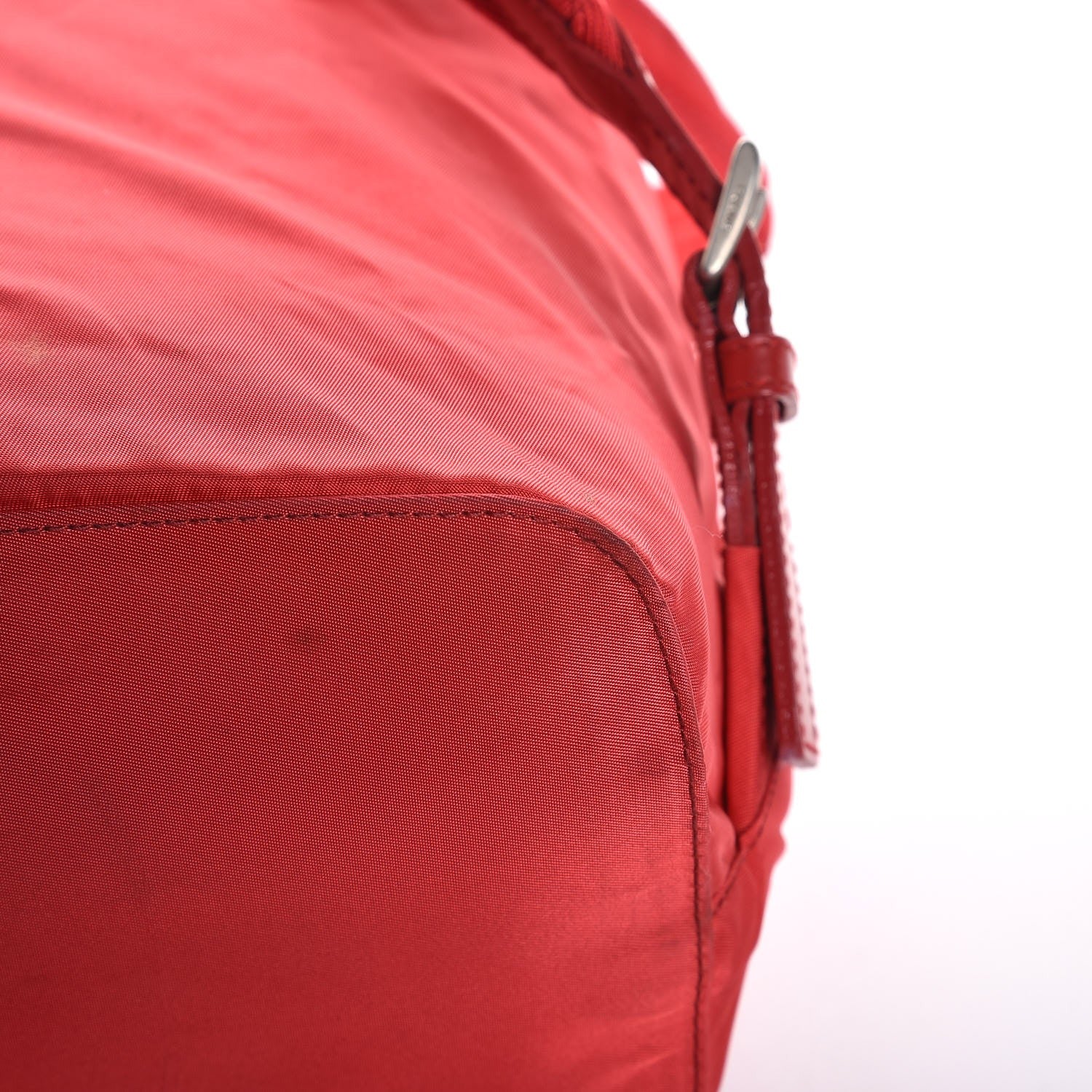 Prada Nylon Vela Medium Backpack Rosso 11 of 13