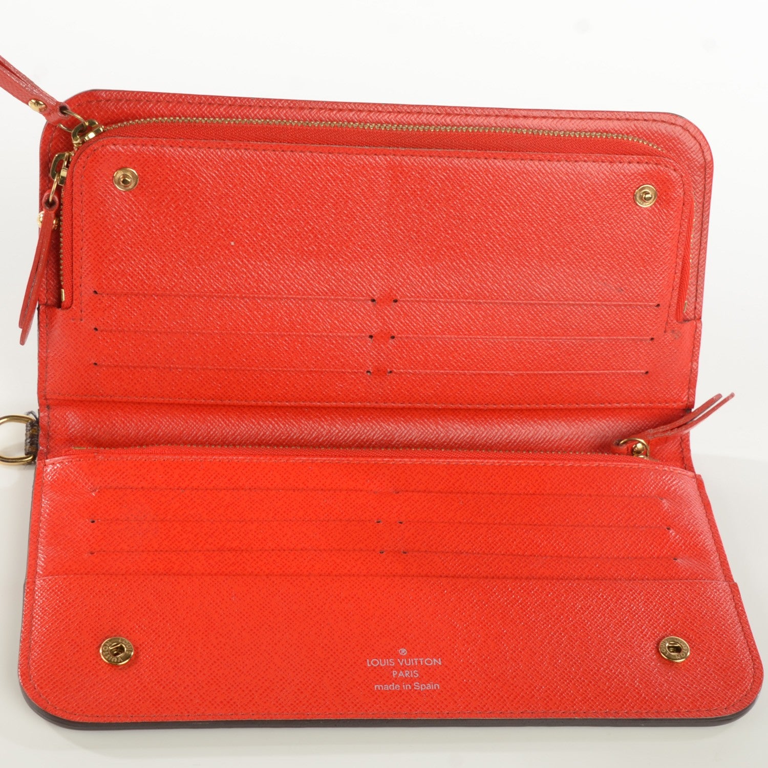 Louis Vuitton Monogram Insolite Wallet Red 5 of 8