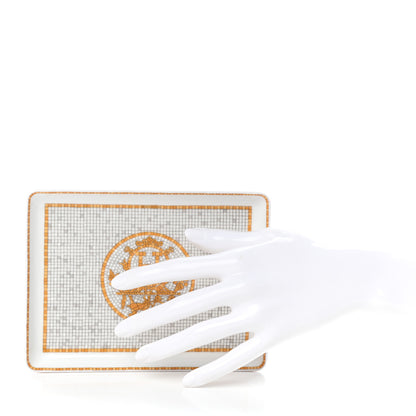 Hermes Porcelain Mosaique au 24 Sushi Plate 2 of 4