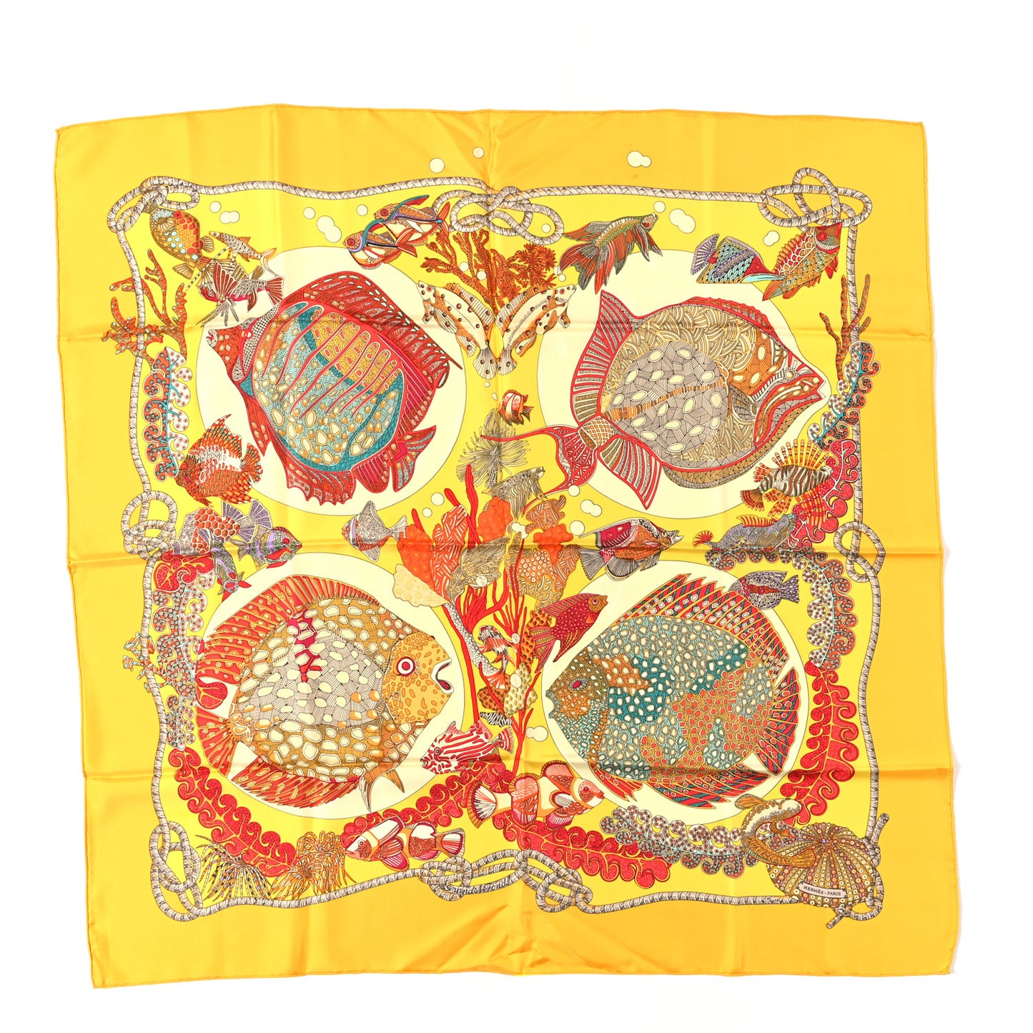 Silk Grands Fonds Scarf 90