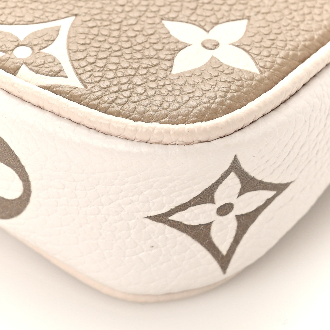 Louis Vuitton Empreinte Spring in the City Mini Pochette Accessories Kaki Beige Cream 8 of 9