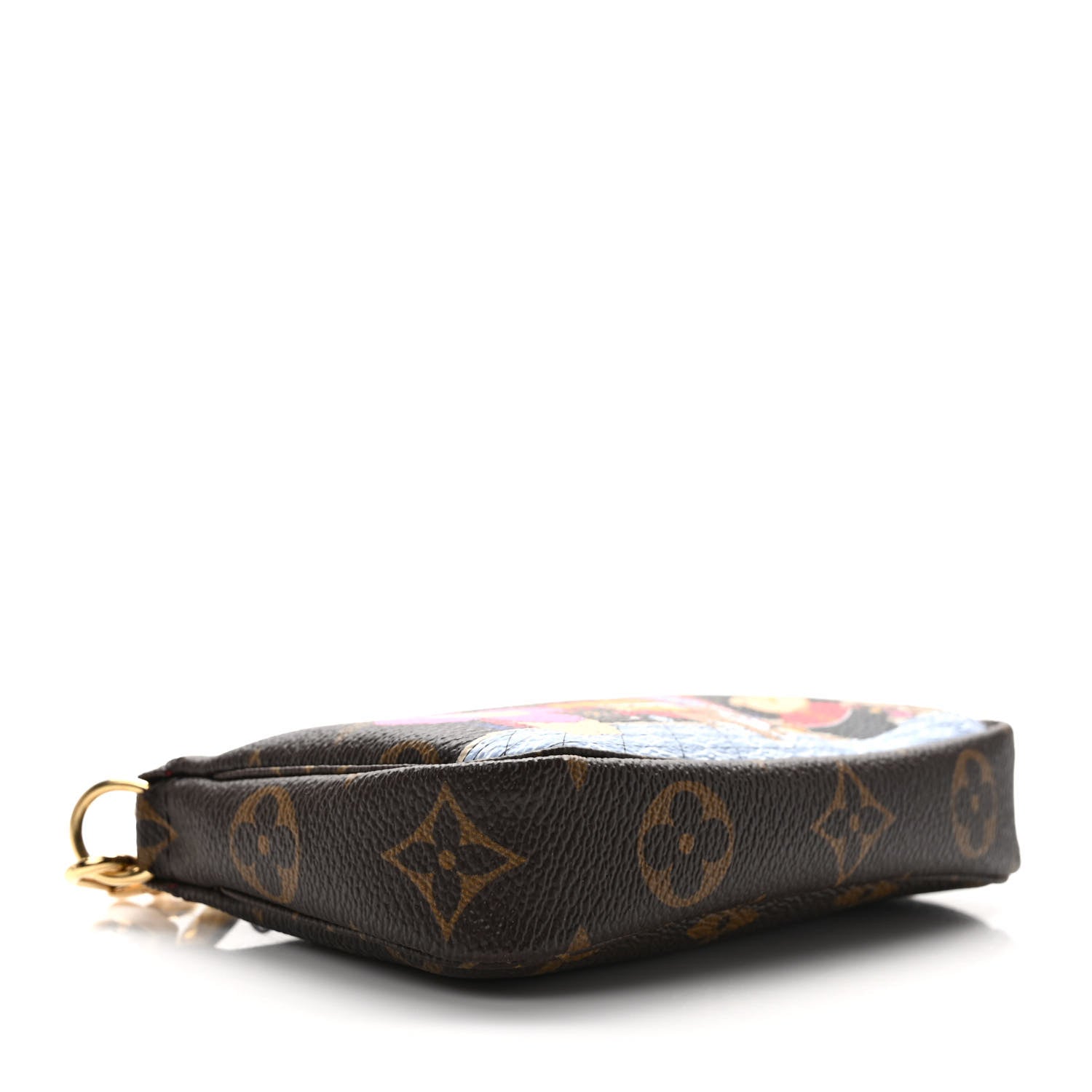 Louis Vuitton Monogram 2021 Christmas Animation London Mini Pochette Accessories Red 4 of 8