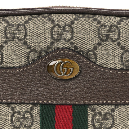 Gucci GG Supreme Monogram Ophidia Belted iPhone Case 95 38 Dark Brown 16 of 23