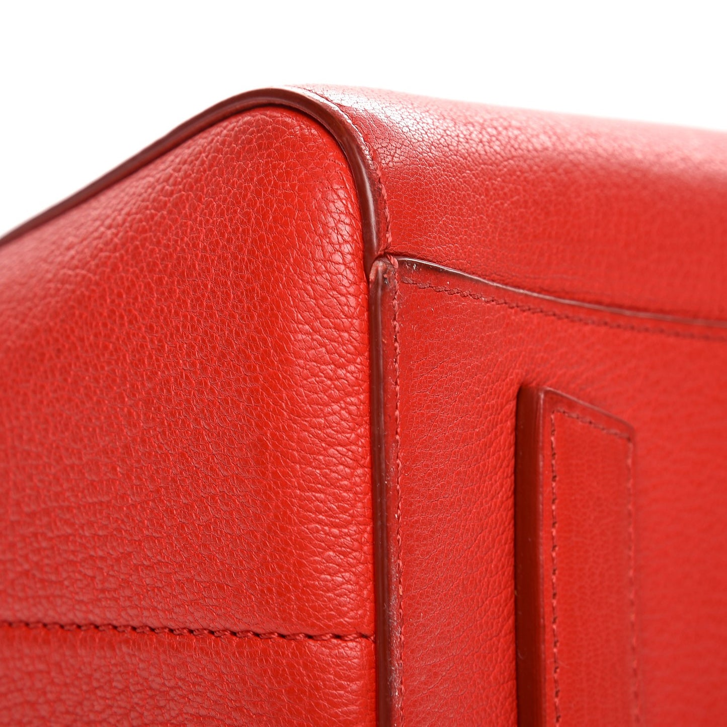 Sugar Goatskin Small Antigona Medium Red