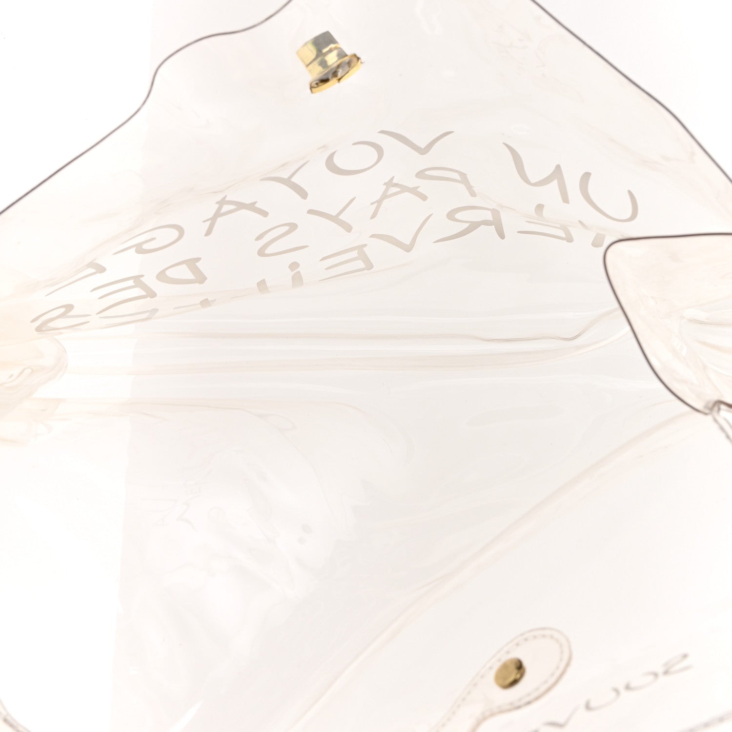 Hermes Vinyl Souvenir De L'Exposition Kelly Transparent 5 of 9