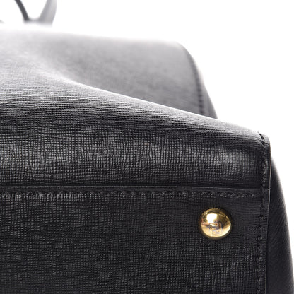 Fendi Vitello Elite Regular 2Jours Tote Black 13 of 18
