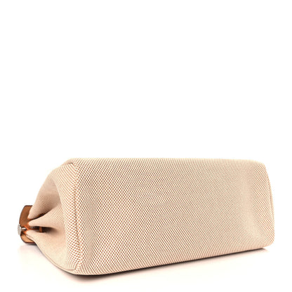 Hermes Vache Hunter Calfskin Criss Viking Herbag Zip Retourne 39 MM Ecru Beige Naturel 5 of 10