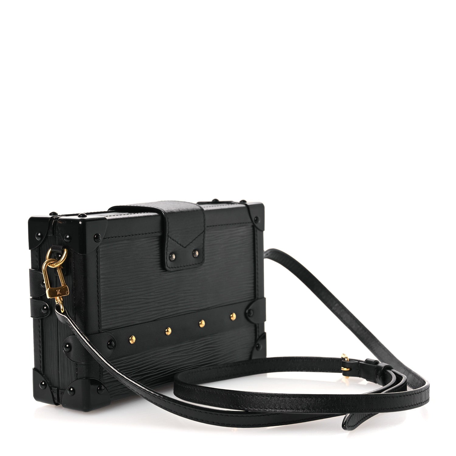 Louis Vuitton Epi Petite Malle Black 3 of 13