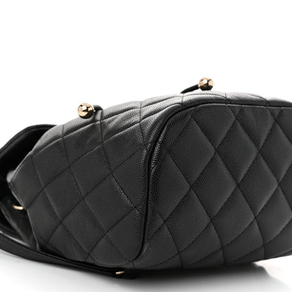 Chanel Caviar Quilted Mini Urban Spirit Backpack Black 9 of 10